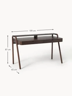 Scrivania In Legno Di Frassino Evrak