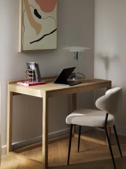 Scrivania In Legno Di Mango Massiccio Fenja