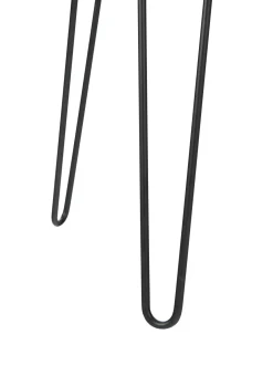 Scrivania In Legno Massiccio E Metallo Repa