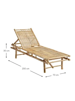 Sdraio Da Giardino In Bambu Mandisa