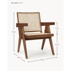 Sedia A Poltrona Con Intreccio Viennese Sissi*Westwing Collection Discount