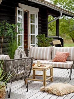 Sedia A Poltrona Intrecciata Da Giardino Mundo