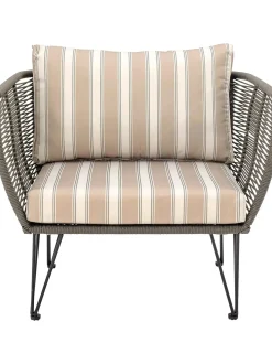 Sedia A Poltrona Intrecciata Da Giardino Mundo