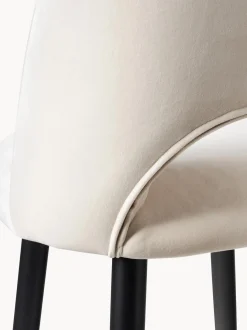Sedia Bar In Velluto Rachel