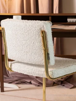 Sedia Cantilever In Teddy Kink