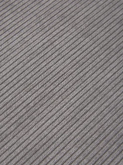 Sedia Cantilever In Velluto A Coste Kink