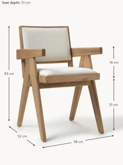 Sedia Con Braccioli Con Imbottitura Sissi