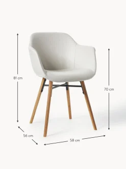 Sedia Con Braccioli Con Seduta Stretta Fiji