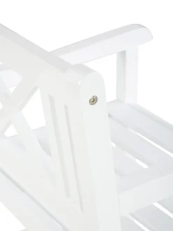 Sedia Con Braccioli Da Giardino In Legno Rosenborg