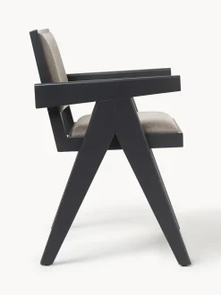 Sedia Con Braccioli E Imbottitura Sissi