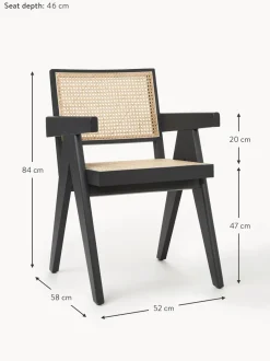 Sedia Con Braccioli E Intreccio Viennese Sissi