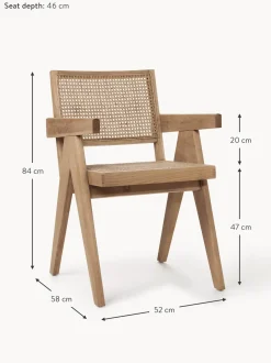 Sedia Con Braccioli E Intreccio Viennese Sissi