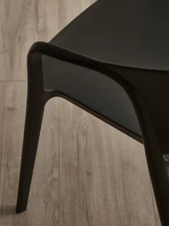 Sedia Con Braccioli In Plastica Monti 2 Pz