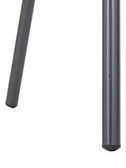 Sedia Con Braccioli In Plastica Con Gambe In Metallo Claire