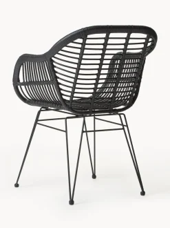 Sedia Con Braccioli In Polirattan Costa 2 Pz