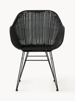 Sedia Con Braccioli In Polirattan Costa 2 Pz