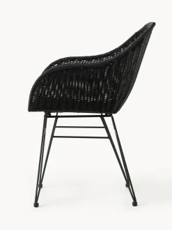 Sedia Con Braccioli In Polirattan Costa 2 Pz