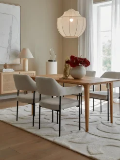 Sedia Con Braccioli In Velluto Zoe