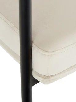 Sedia Con Braccioli In Velluto Zoe