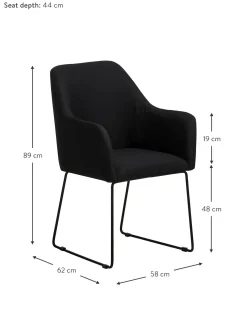 Sedia Con Braccioli Isla