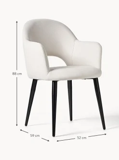 Sedia Con Braccioli Rachel