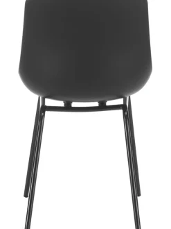 Sedia Con Gambe In Metallo Dave 2 Pz