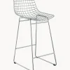Sedia Da Bar In Metallo Wire