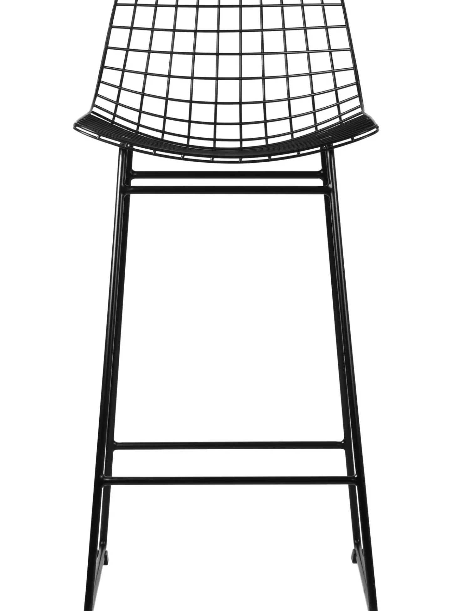 Sedia Da Bar In Metallo Wire