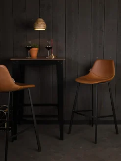 Sedia Da Bar In Similpelle Franky