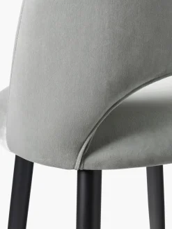 Sedia Da Bar In Velluto Rachel