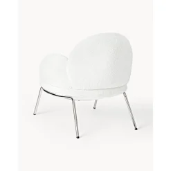 Sedia Da Cocktail In Boucle Con Piedini In Metallo Luan*Westwing Collection New