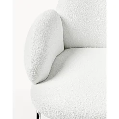 Sedia Da Cocktail In Boucle Con Piedini In Metallo Luan*Westwing Collection New