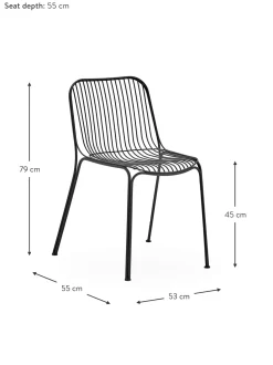 Sedia Da Giardino Con Cuscino Di Seduta Hiray
