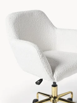 Sedia Da Scrivania In Boucle Lucie