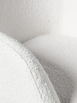 Sedia Da Scrivania In Boucle Lucie