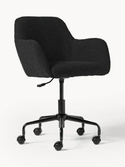 Sedia Da Scrivania In Boucle Lucie