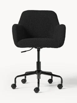 Sedia Da Scrivania In Boucle Lucie