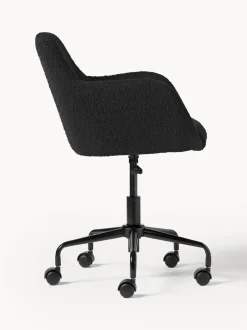 Sedia Da Scrivania In Boucle Lucie