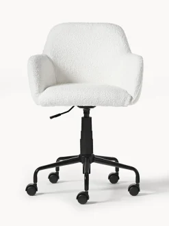 Sedia Da Scrivania In Boucle Lucie