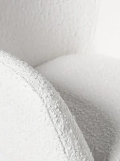 Sedia Da Scrivania In Boucle Lucie