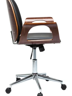 Sedia Da Scrivania In Similpelle Patron, Regolabile In Altezza