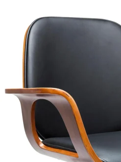 Sedia Da Scrivania In Similpelle Patron, Regolabile In Altezza