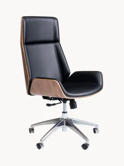 Sedia Da Scrivania In Similpelle Rouven, Regolabile In Altezza