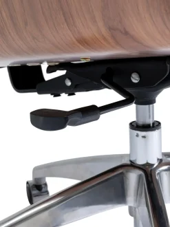 Sedia Da Scrivania In Similpelle Rouven, Regolabile In Altezza