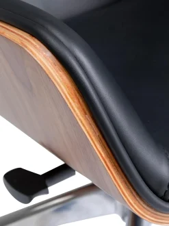 Sedia Da Scrivania In Similpelle Rouven, Regolabile In Altezza