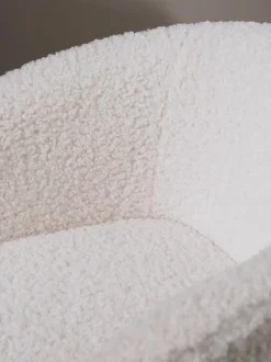 Sedia Da Scrivania In Teddy Emmie, Regolabile In Altezza