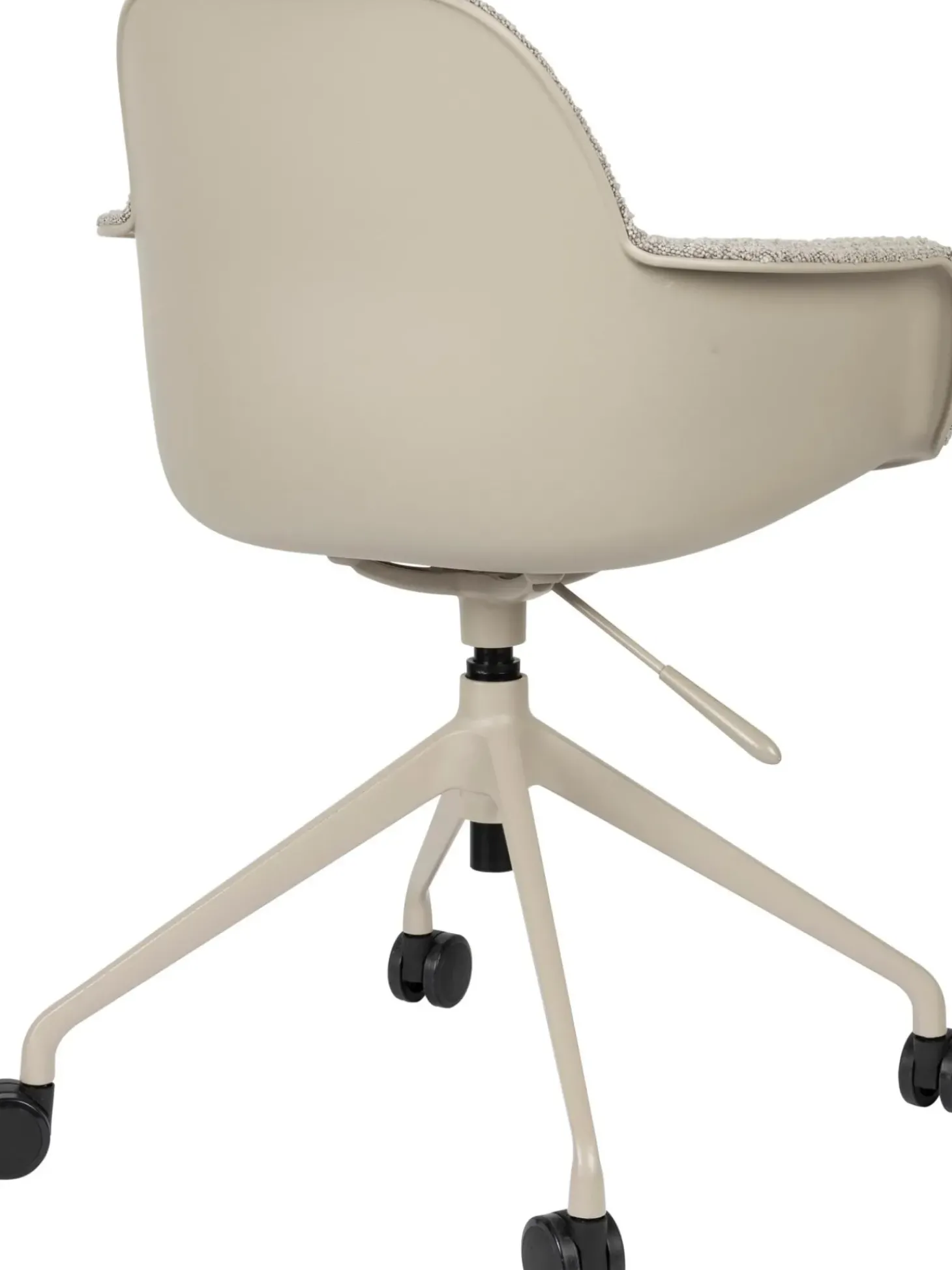 Sedia Da Scrivania In Tessuto Boucle Albert, Regolabile In Altezza