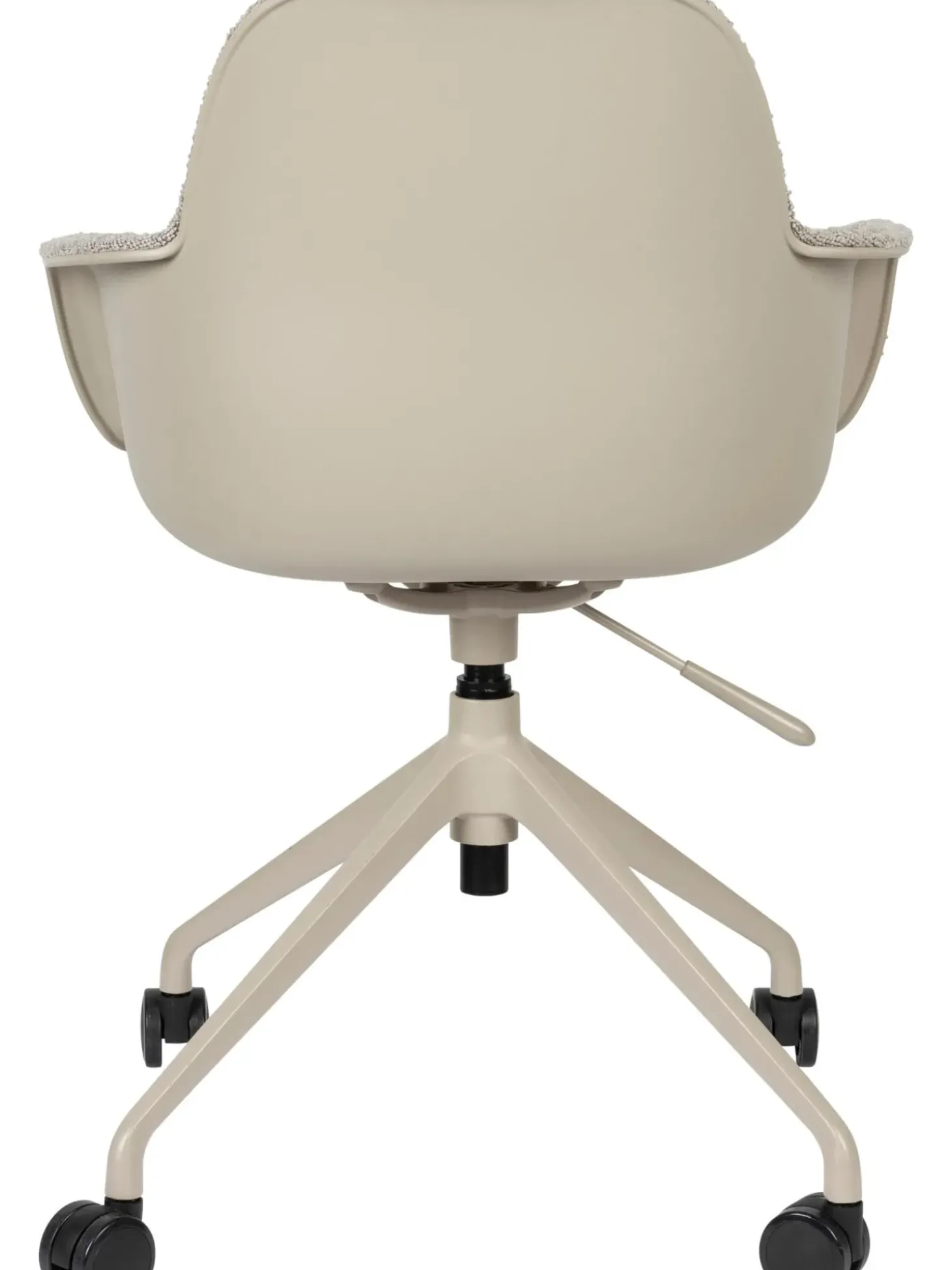 Sedia Da Scrivania In Tessuto Boucle Albert, Regolabile In Altezza