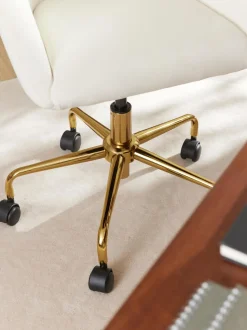 Sedia Da Scrivania In Velluto Lucie