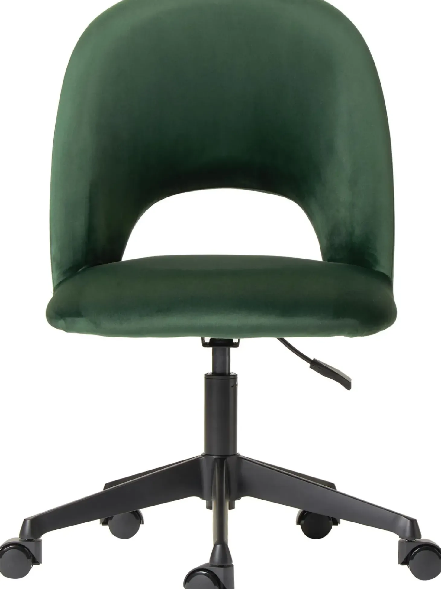 Sedia Da Scrivania In Velluto Rachel, Regolabile In Altezza